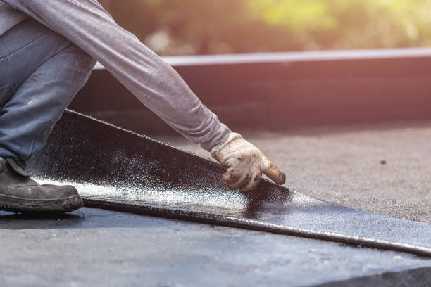 Professional Emergency Waterproofing technician working in Sparta, NC